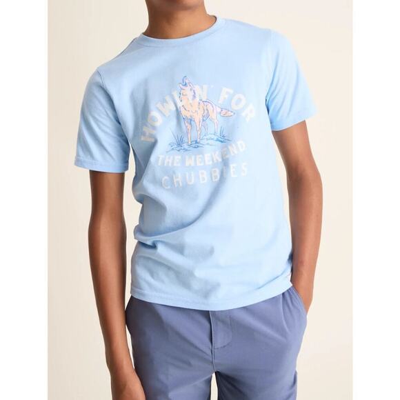 NWT Chubbies Kids Boys T-Shirt The Howlin' For The Weekend - Picture 1 of 4
